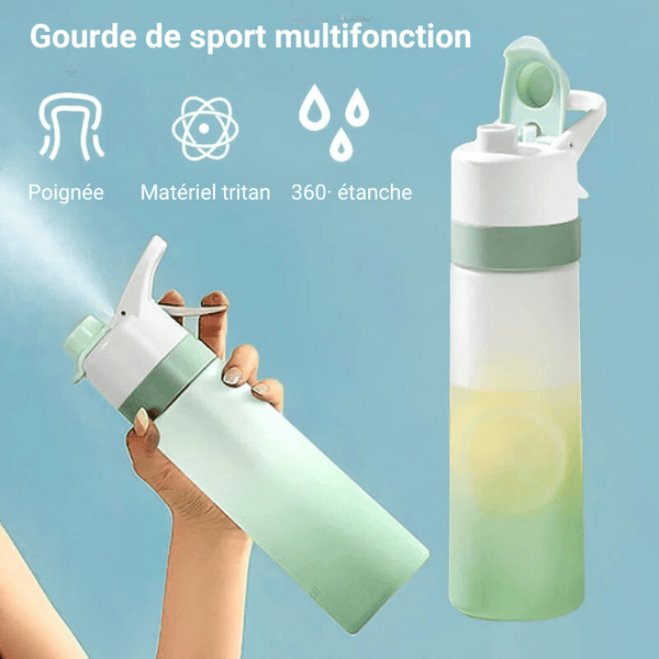 Gourde Double Fonction - humidificateur & Hydratation