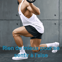 Short de sport  en coton  pour homme exigeant