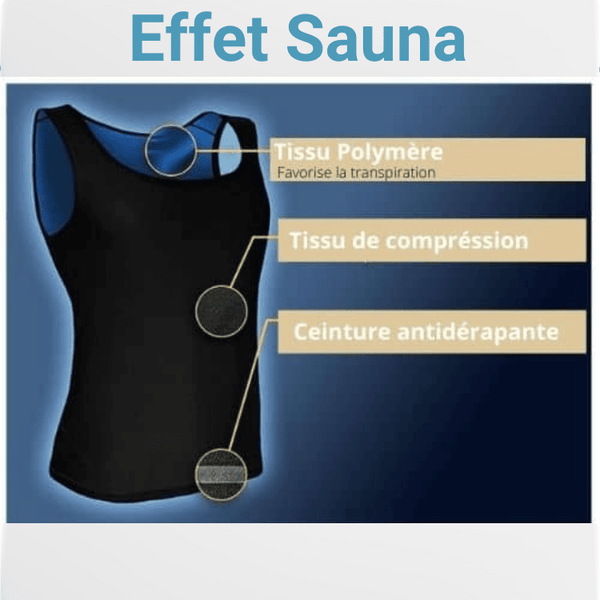Vêtements thermo de compression femme effet sauna