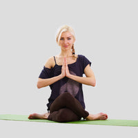 55- Tapis de yoga yin prémium grand confort merach