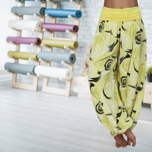 Bloomer Sarouel pantalon ample de yoga pour femme