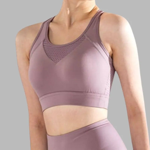 Brassiere de sport renforcée sans coutures