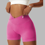 Short outfit sport sans couture pour femme