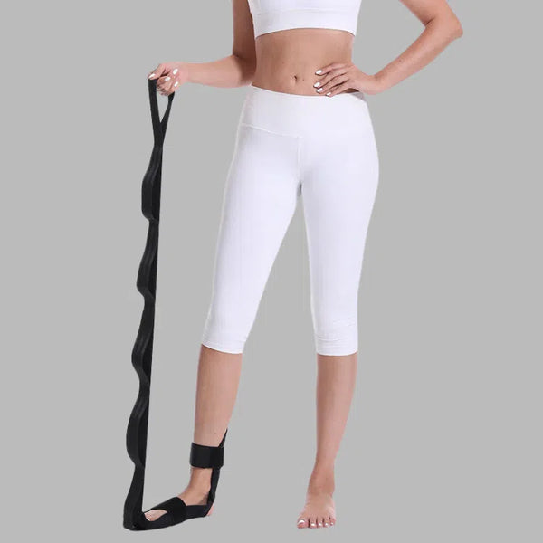 Ceinture d'aide aux assouplissements et fléxions des jambes