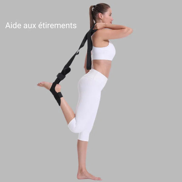 Sangle aide aux étirements des jambes - Adhocia