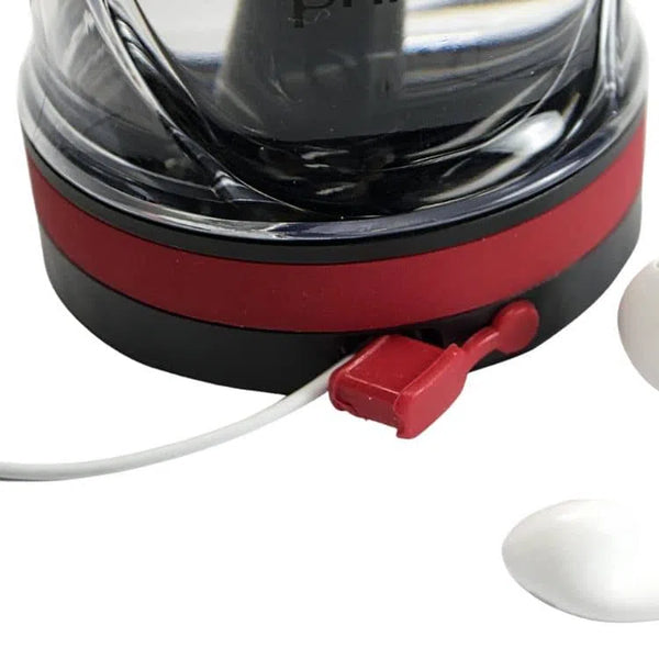 Gourde bouteille de sport avec rangement.