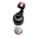 Gourde bouteille de sport avec rangement.