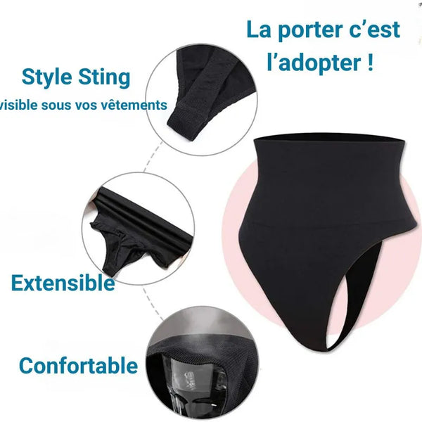 Culotte Gainante Taille Haute pour Amincir le Ventre