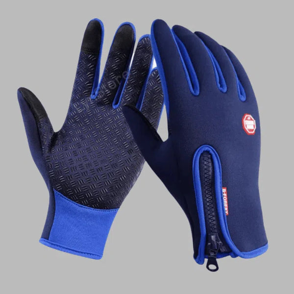 Gants unisex tactiles polaire ultra déperlant Noir - Isotoner