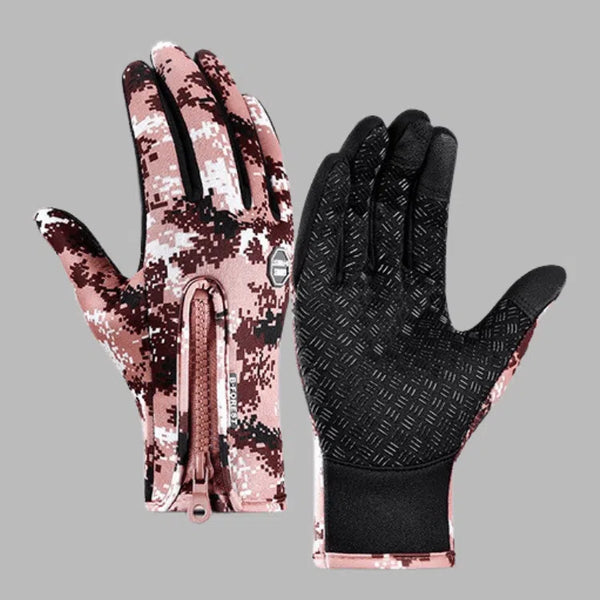 Gants unisex tactiles polaire ultra déperlant Noir - Isotoner