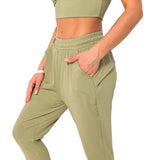 Bomber pantalon de yoga et pilates pour femme