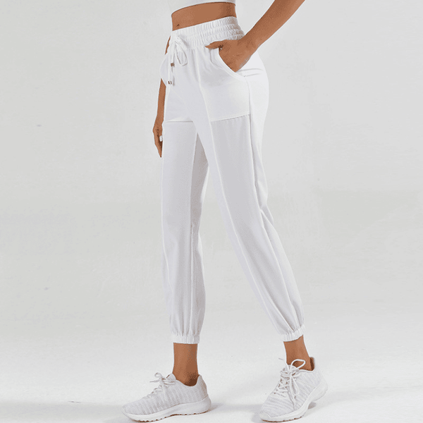 Adhocia Pantalon de survetement vintège blancfemmes