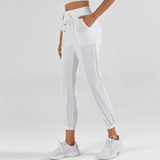 Adhocia Pantalon de survetement vintège blancfemmes