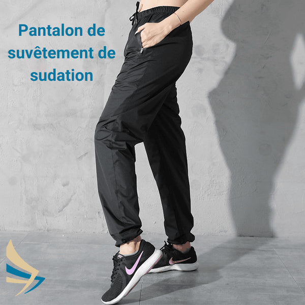 Pantalon de suvêtement de sudation femme