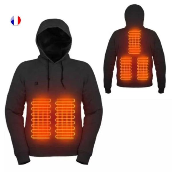 Blitz Sweat unisex à capuche chauffant .Confort et Chaleur.