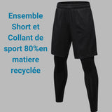 Short et collant de sport homme performant