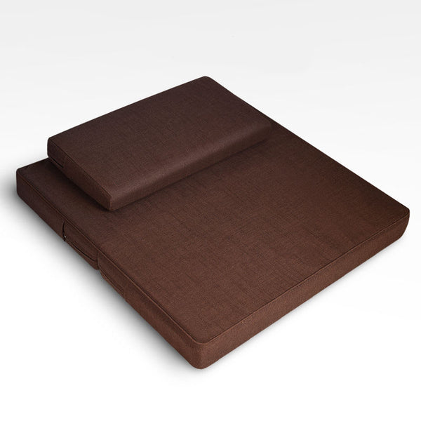 Adhocia™ Coussin traditionnel Japonais de méditation en lin naturel Le futon coton Bio est un coussin futon qui reprend les techniques de fabrication Japonaises, avec son enveloppe en lin naturel Bio tout en étant 100% issu de l’agriculture biologique.