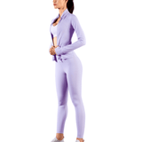 Tenue de yoga veste et legging haute performance pour femme