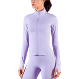 Tenue de yoga veste zippée et legging femme