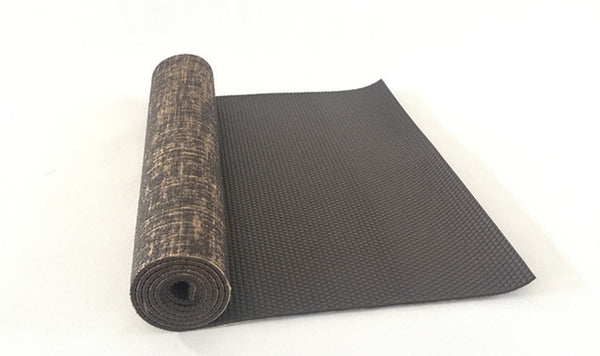 Tapis de Yoga en fibre de jute naturelle