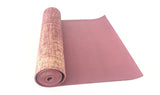 Adhocia™| Tapis de Yoga en fibre de jute naturelle écologique peut être utilisé pour le Pilates et Fitness