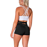 Tissu à séchage rapide et évacuant la transpiration. Lorsque vous faites de l'exercice, un short de yoga qui évacue l'humidité peut améliorer efficacement vos postures de yoga, offrir un maximum de confort et de mobilité. 