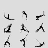 Exercices de yoga stretching Adhocia sangle de yoga stretching pour les exercices de yoga à la maison