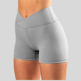 83-Cat le Short court de yoga ceinture en forme de V .