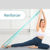 91- Sangle élastique aide aux  postures de yoga et pilates.