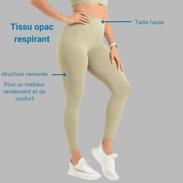 Tenue grande taille yoga-pilates femme