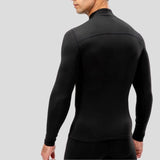 33- Sweat zippé homme à col rond droit pour le yoga