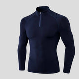 33- Sweat zippé homme à col rond droit pour le yoga