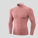 33- Sweat zippé homme à col rond droit pour le yoga
