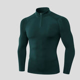 33- Sweat zippé homme à col rond droit pour le yoga