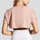 92- Tee-Shirt Crop sans manche