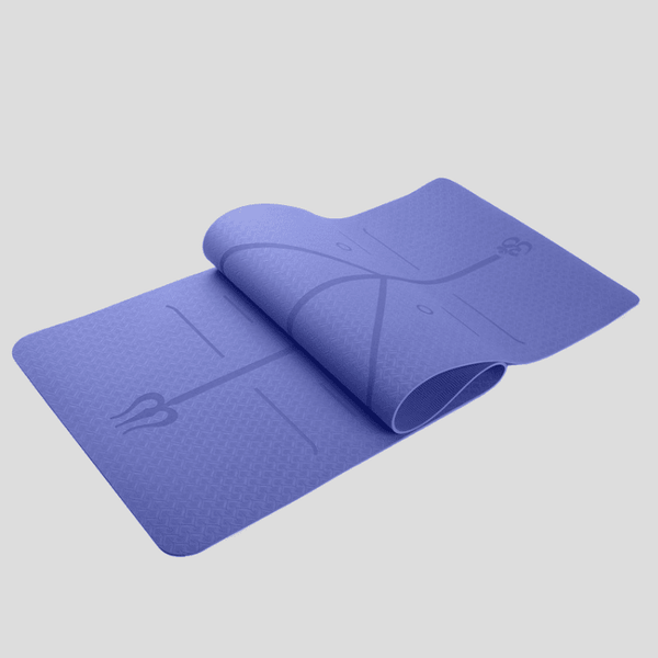 Tapis de yoga naturel haute performance hévéa