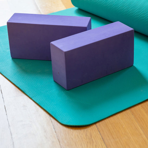 Adhocia la brique yoga de posture imprimée pour les étirements