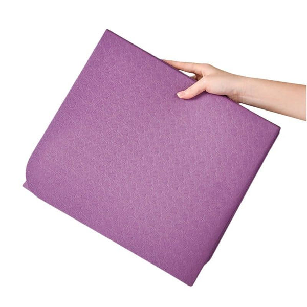 Adhocia™| 60 Tapis de yoga pliable en carré-de grande taille